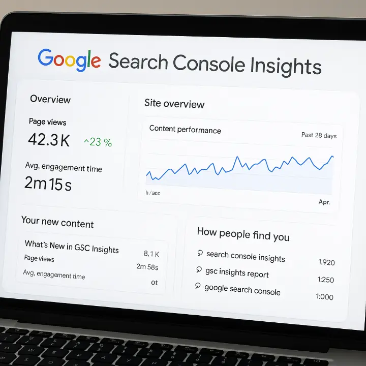 New GSC Insights Reports